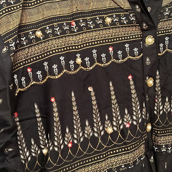 Black Kurta - Picture 3 of 6